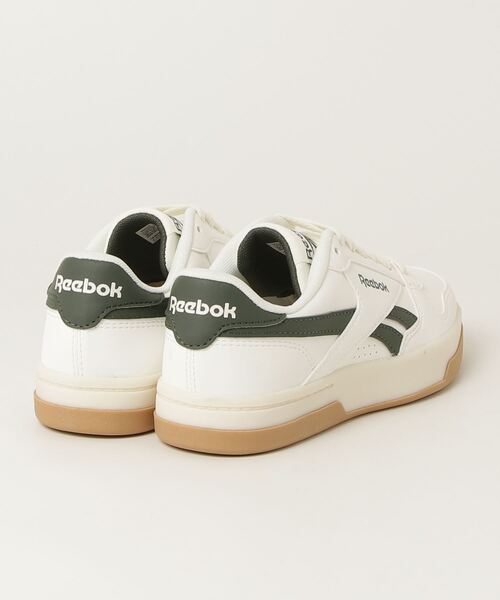 「Reebok」 ローカットスニーカー 30.0cm ホワイト×グリーン メンズ_画像2