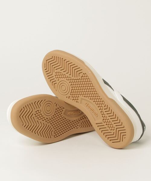 「Reebok」 ローカットスニーカー 30.0cm ホワイト×グリーン メンズ_画像3