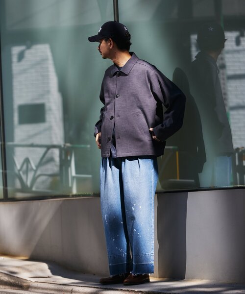 「JOURNAL STANDARD relume」 デニムパンツ LARGE ブルー メンズ_画像5