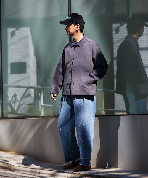 「JOURNAL STANDARD relume」 デニムパンツ LARGE ブルー メンズ_画像6