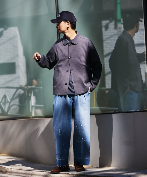 「JOURNAL STANDARD relume」 デニムパンツ LARGE ブルー メンズ_画像7