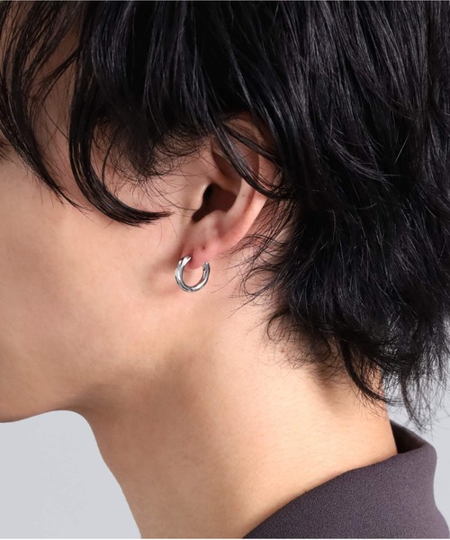 「LION HEART」 ピアス(片耳用) ONE SIZE シルバー メンズ_画像4