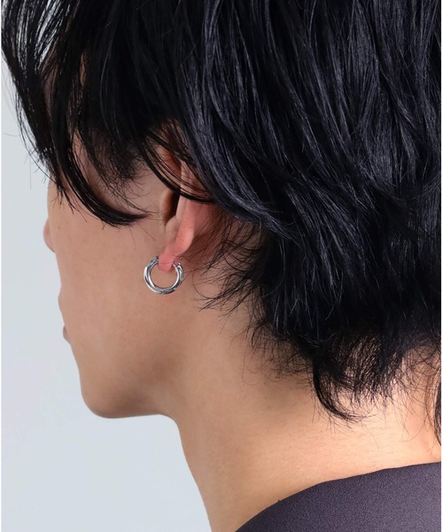 「LION HEART」 ピアス(片耳用) ONE SIZE シルバー メンズ_画像5