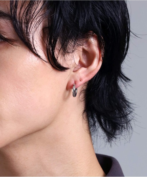 「LION HEART」 ピアス(片耳用) ONE SIZE シルバー メンズ_画像7