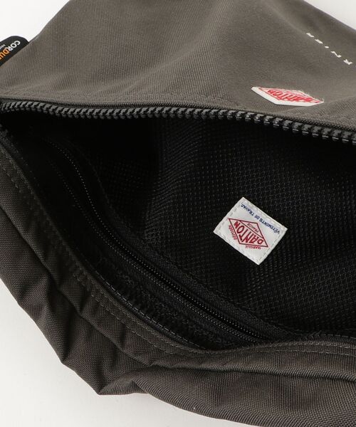 「DANTON」 ワンポイントショルダーバッグ - グレー レディース_画像4
