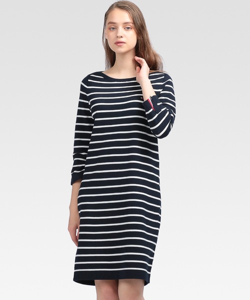 ワンピース ストライプボートネックワンピース Zozotown Paypayモール店 通販 Paypayモール