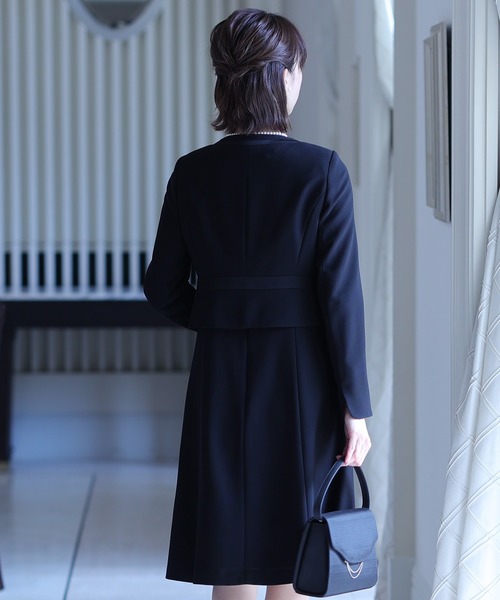 メゾピアノ　ジャケット、スカート、リボン　セットアップ　卒服　卒業式　フォーマル PourVous セットアップ リボンスカートフォーマル大きいサイズ