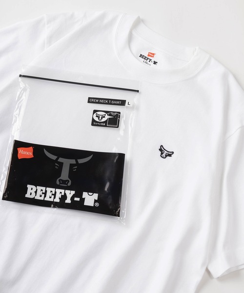 Hanes（ヘインズ） tシャツ Tシャツ 【Hanes/ヘインズ】 BEEFY-T ロゴ