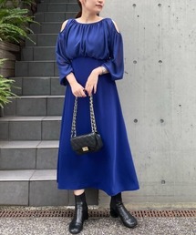 allureville（アルアバイル） ワンピース ドレープドルマンギャザー