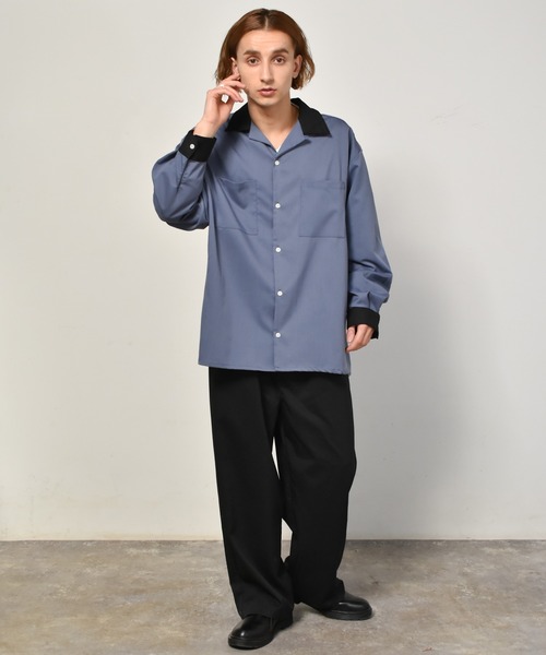 1/3まで値下げ中　50s レーヨンスラックス vintage 50s〜60s wool rayon gabardine wide slacks | protocol