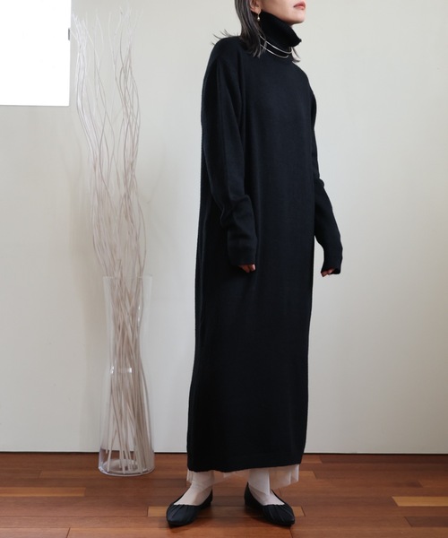 ULEULA（ウルア） ワンピース タートルネックニットワンピース