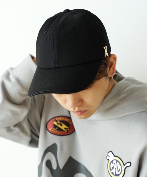 ■VARZAR■ Gold Stud Overfit Ball Cap Black varzar636 Gold stud over fit ball cap - VARZAR | 60% - Asian Fashion