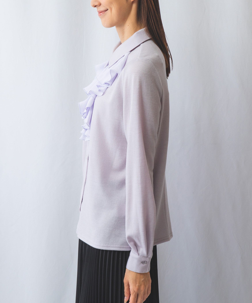 NARACAMICIE tシャツ 「NARACAMICIE」ウールジャージフロント