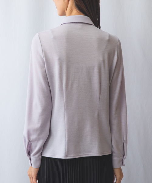 NARACAMICIE tシャツ 「NARACAMICIE」ウールジャージフロント