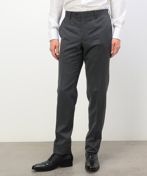 パンツ スーツ 雑誌掲載商品「セットアップ対応」ポリエステル ウール  