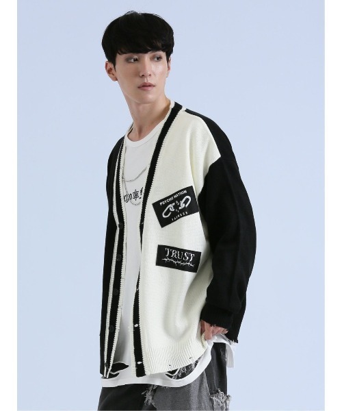 semantic design（セマンティックデザイン） カーディガン 「オーバー