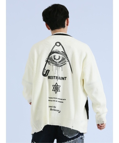 semantic design（セマンティックデザイン） カーディガン 「オーバー