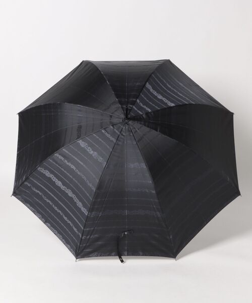 LANVIN COLLECTION 傘 長傘 耐風 UV加工 タッセル ”ブラックフォーマル
