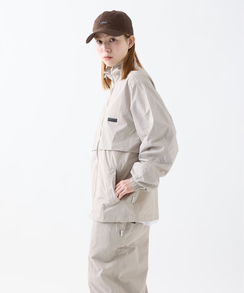 ★未使用★ ナイロンシェルジャケット メルタム サイズ3　ライトグレー meltum（メルタム） ナイロンジャケット ALL-ROUND ZIP UP JACKET