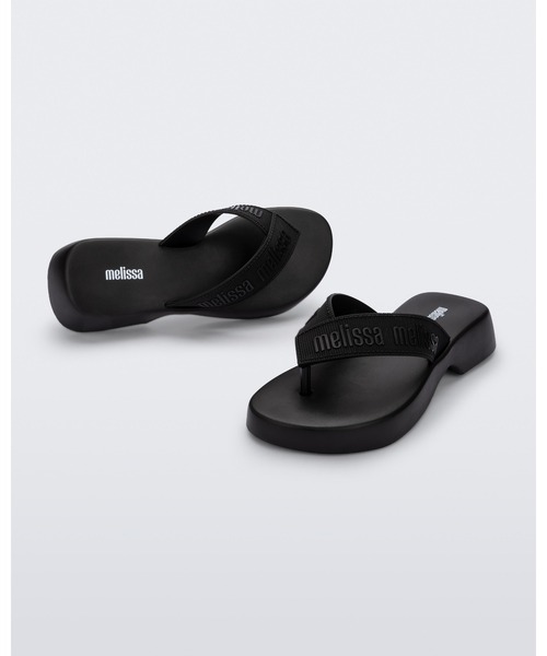 melissa(メリッサ)・Stripes M-Lover カジュアルサンダル メリッサ melissa MELISSA FLATFORM M LOVER AD （GREEN） -靴