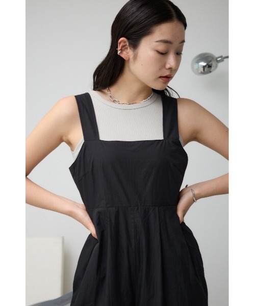 AZUL BY MOUSSY サロペット オーバーオール ドロストリング