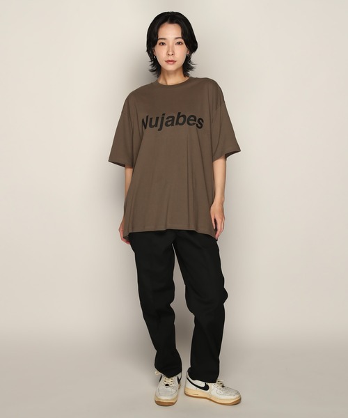 YEN TOWN MARKET tシャツ 「Nujabes」ヌジャベス ロゴ Tシャツ メンズ