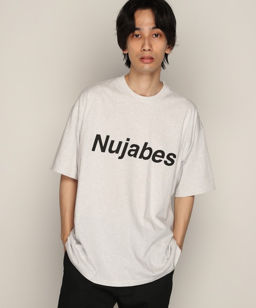 Nujabes Tシャツ Cornelius 白 ヌジャベス XL YEN TOWN MARKET tシャツ 「Nujabes」ヌジャベス ロゴ Tシャツ