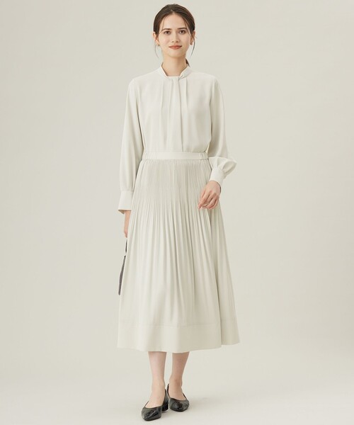 ブラウス シャツ ライトサテン ブラウス レディース Loungedress ブラウス シャツ ライトサテンBIGシャツ レディース