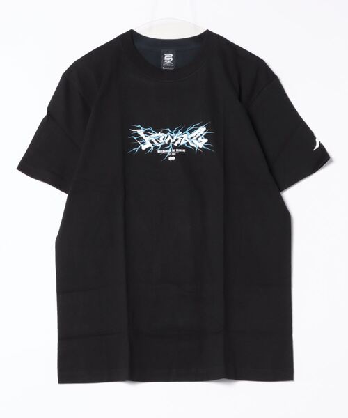 tシャツ T-SHIRT NEW OUTLINE JPS レディース Ealing Left Chest Logo T-shirt in Black |Casual Clothing