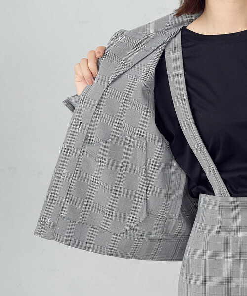 COMME CA ISM ブルゾン アウター ポリエステルレーヨングレン