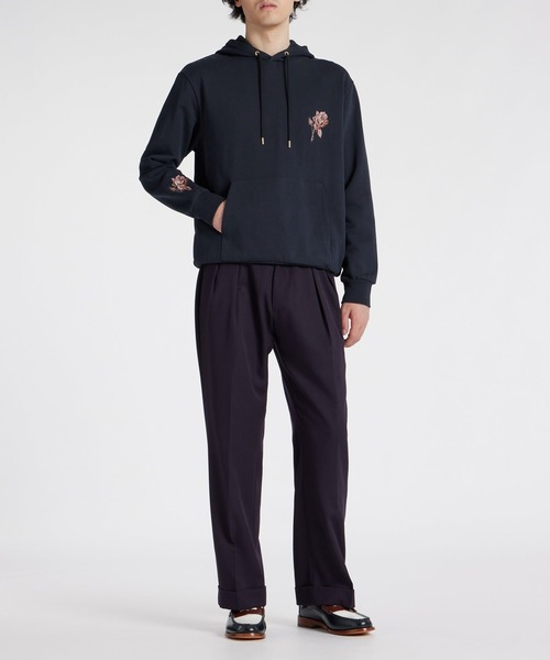 Paul Smith パーカー エンブロイダリー ローズ パーカ / 243506