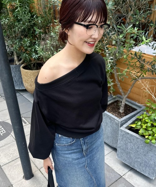 mysty woman トレーナー スウェット 「スタッフプロデュース/WEB