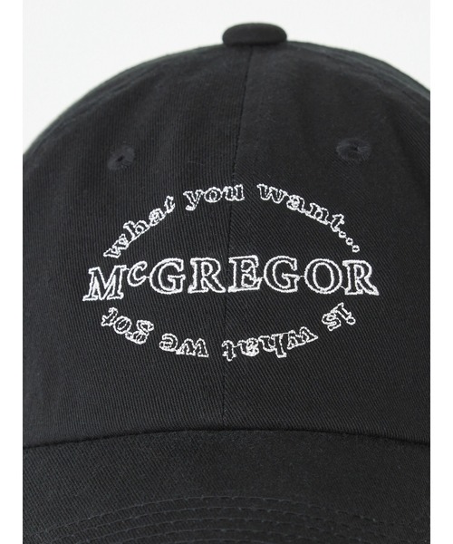 McGREGOR キャップ 帽子 「オンライン/ZOZO限定」サークル刺繍