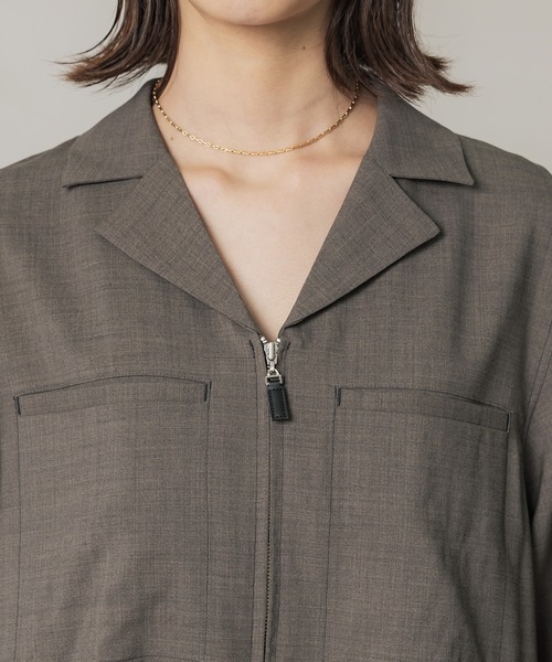 PUBLIC TOKYO（パブリックトウキョウ） ブラウス シャツ ドライトロ