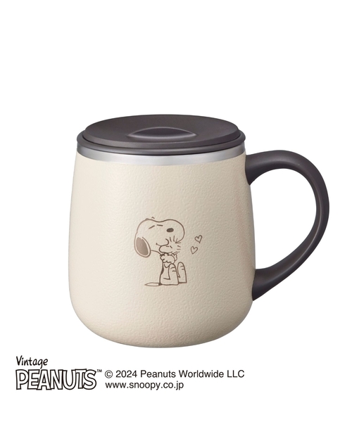 212 KITCHEN STORE タンブラー PEANUTS 蓋つきステンレスマグ Short