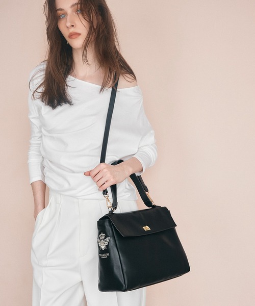 bites☆レザー☆ショルダーバック☆超美品☆早い者勝ち！！ TREASURE TOPKAPI ショルダーバッグ バッグ 「TREASURE TOPKAPI