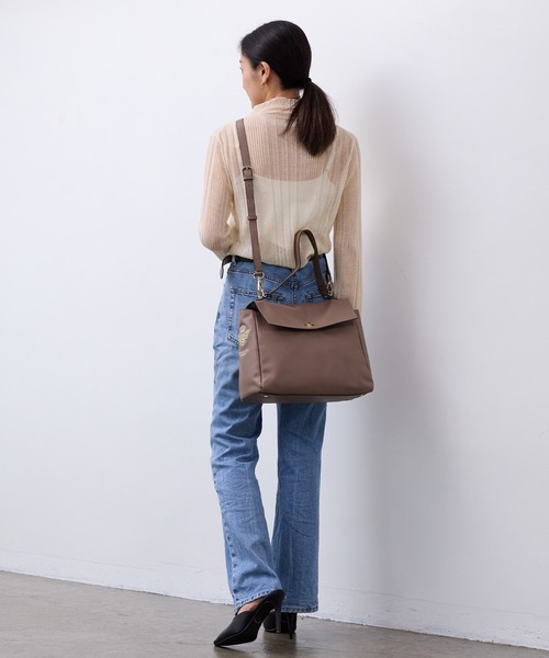■ TOTEME ■スムースレザー ジッパー ショルダーバッグ 20546675_50559442_1000.jpg