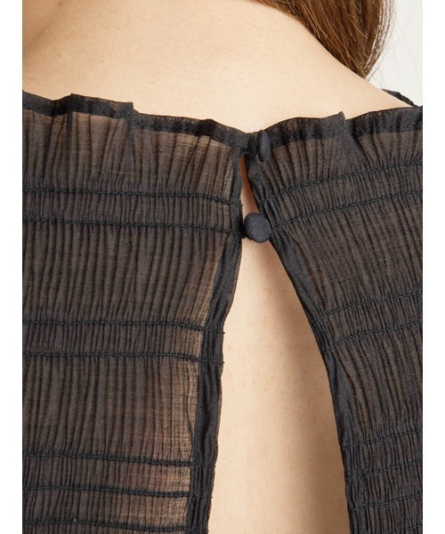 SNIDEL 「SNIDEL」 ノースリーブブラウス ONE SIZE ブラック