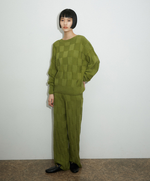 アダムエロペ　BASERANGE セルロース100% BASERANGE ニット 「BASERANGE」ULUS SWEATER レディース