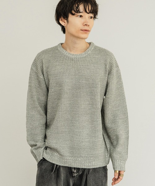 improves（インプローブス） セーター ニット 畦編み クルーネック