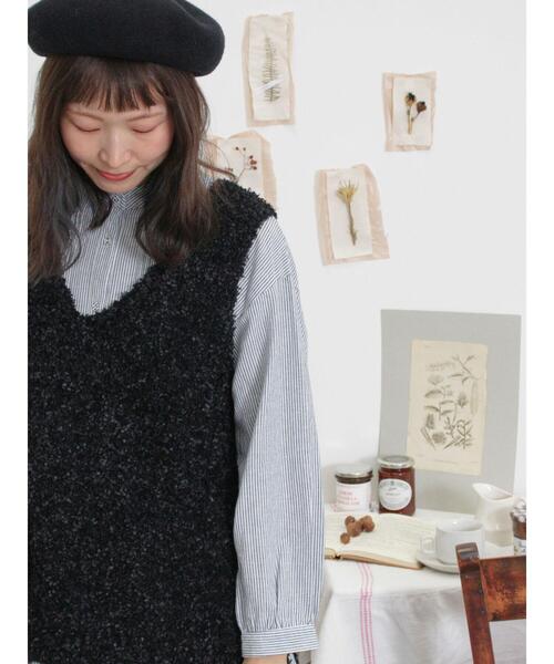 専用♪ ザラ ファンシーベスト TRF デニムベストトップス - ブルー | ZARA Japan / 日本