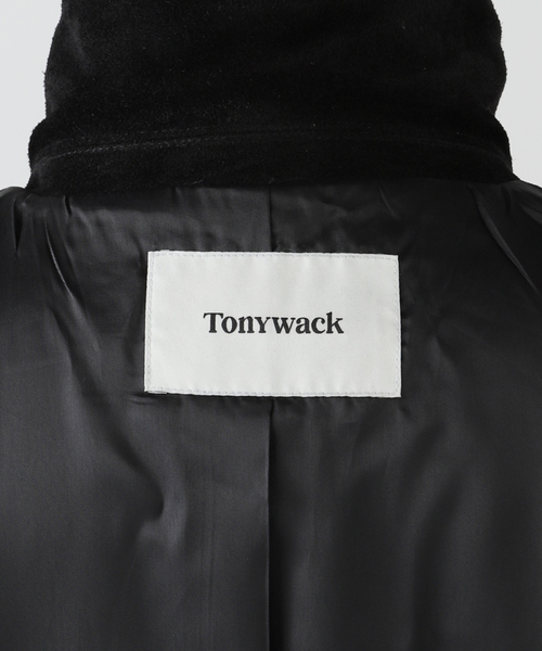 CITYSHOP コート アウター TONYWACK SUEDE SINGLE BREASTERD 