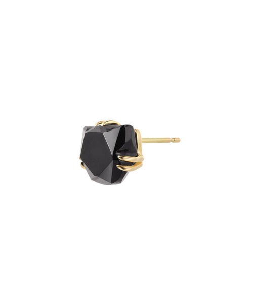 va vendome aoyama ピアス K10YG ねこ ブラックカルセドニー ピアス
