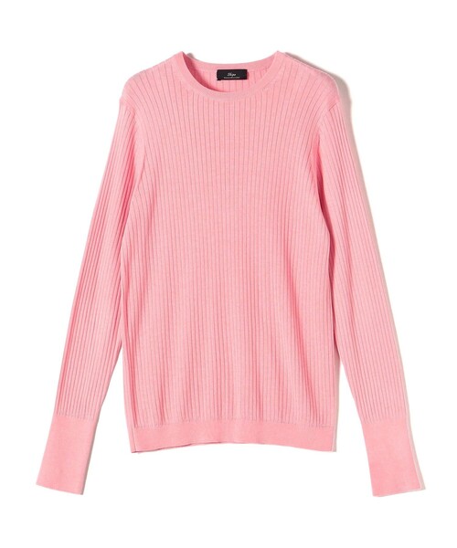ニット セーター SHIPS Primary Navy Label:シルク カシミヤ プルオーバー レディース SHIPS ニット セーター Primary Navy Label:シルク カシミヤ