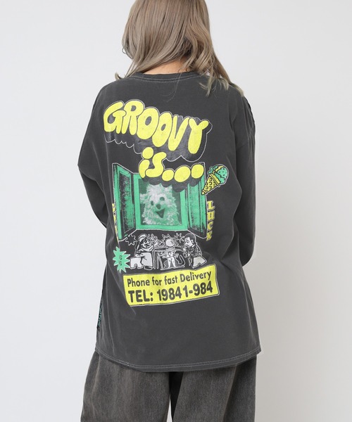 tシャツ M2414 アスレチックロゴピグメントＴ レディース