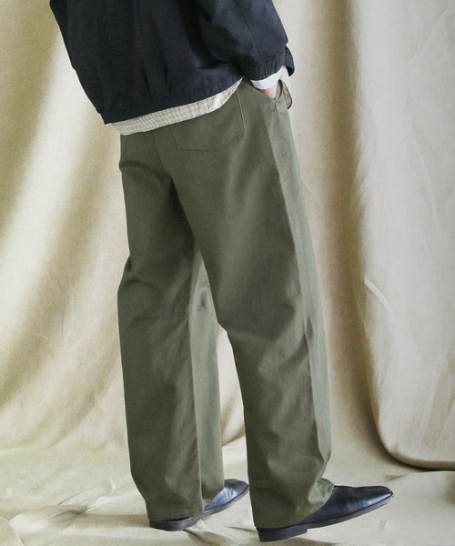 VERON パンツ 日本製遠州ヴィンテージツイル1タックイージー