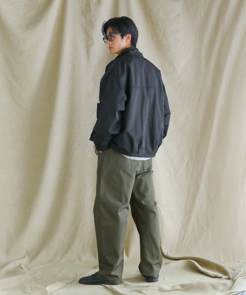 VERON（ヴァロン） パンツ 日本製遠州ヴィンテージツイル1タック