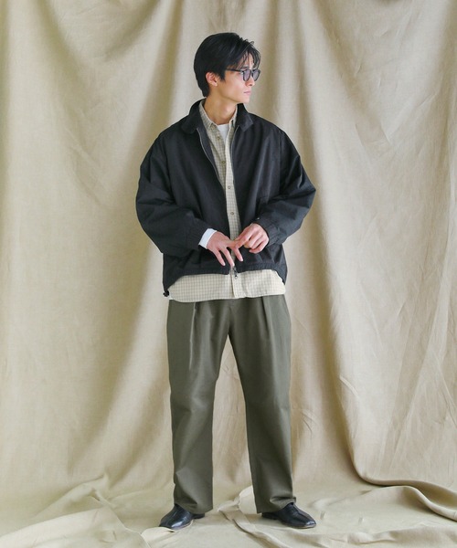 VERON パンツ 日本製遠州ヴィンテージツイル1タックイージー