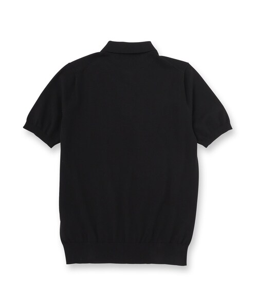 【干場義雅×DRESSTERIOR】ニットポロシャツ　白　M 干場義雅×DRESSTERIOR】ニットポロシャツ ホワイト – MINIMAL