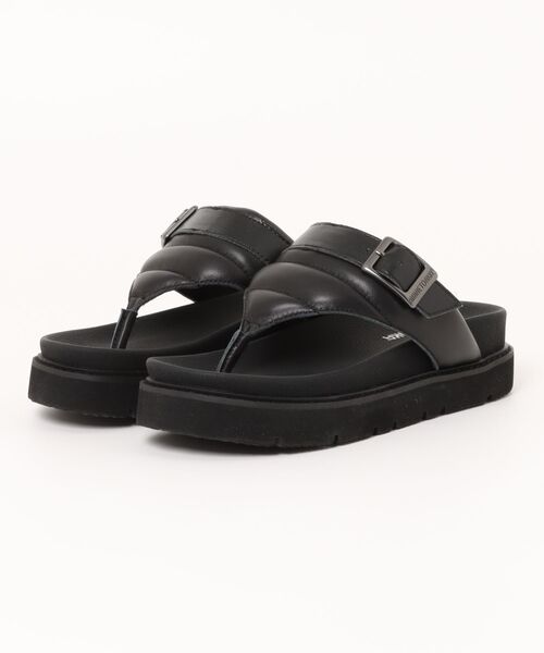 Minnetonka（ミネトンカ） 厚底 サンダル プラットフォームパファー